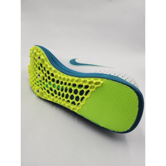 mens 9.5 Nike Zoom Triple Jump Elite 3 White Training Track Shoes HV6425 100 main image 5